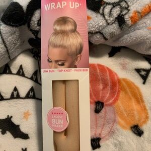 Wrap up bun maker for hair